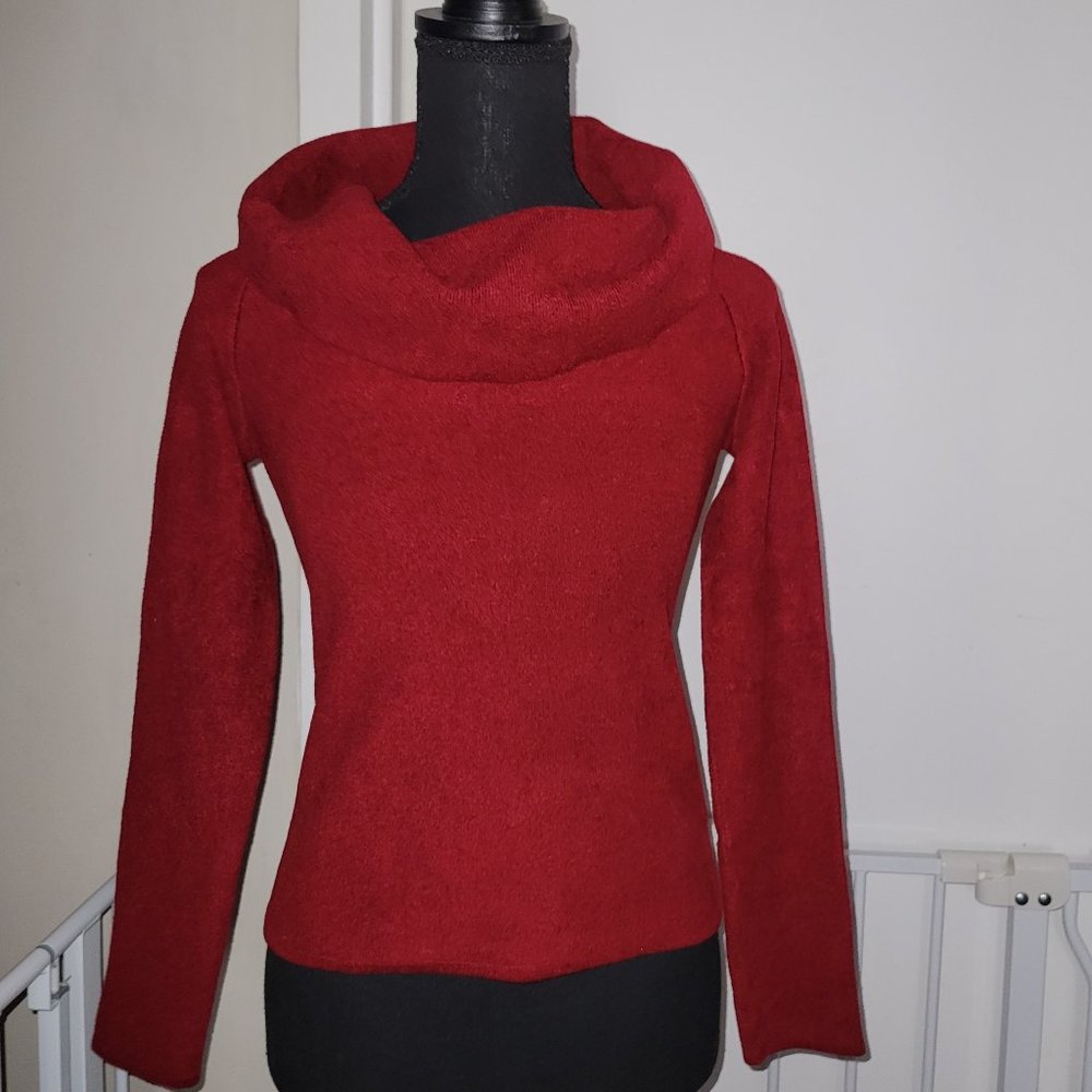 LORENA ANTONIAZZI Cowl/Off Shoulder Short Sweater - EU44/M